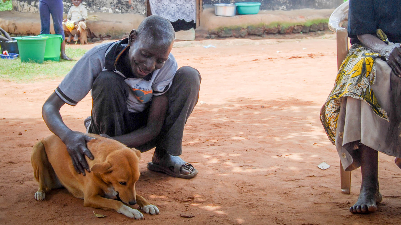 How Dogs Are Lending A Paw To Uganda's Traumatized War Veterans Goats
