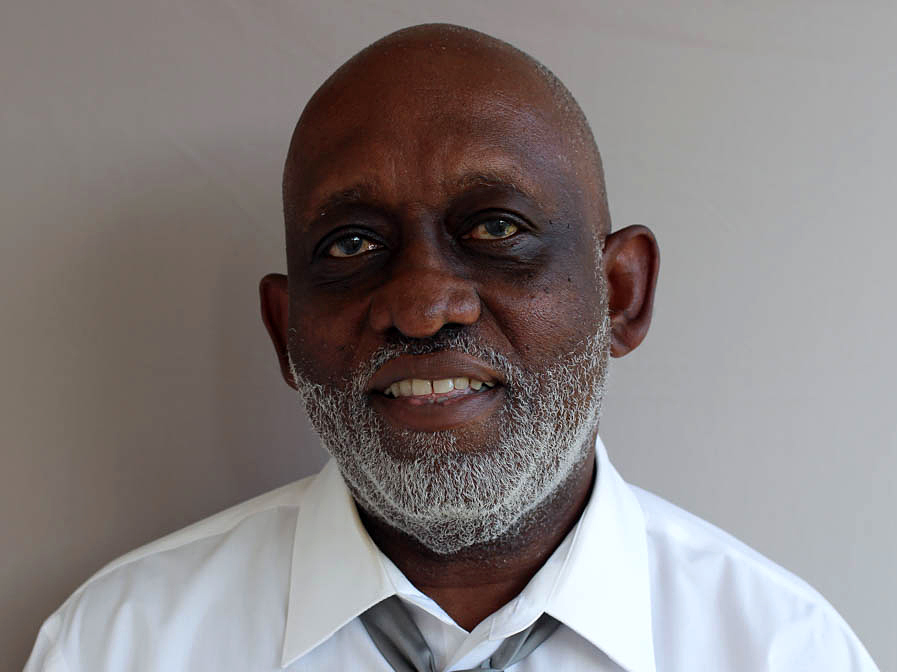 Dr. William Lynn Weaver at his StoryCorps interview in Fayetteville, N.C. (Courtesy of StoryCorps)