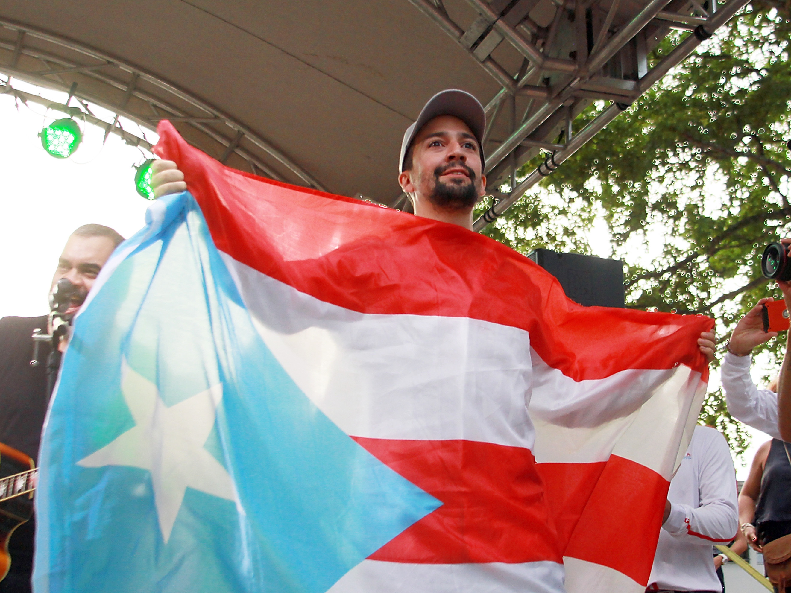 Hear Lin Manuel Miranda Talk About His New Song For Puerto Rico Almost Like Praying All Songs Considered NPR