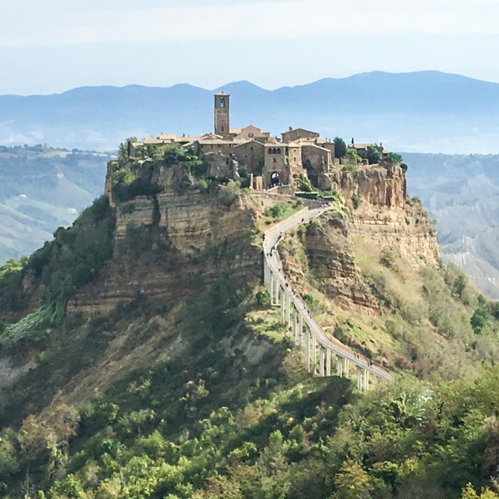 In Italy, A Medieval Town Confronts A Double Threat — Erosion And Too Many Tourists
