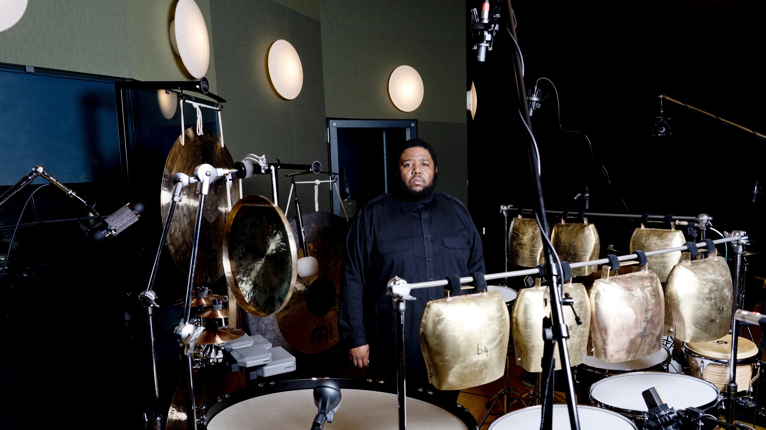 Composer, multi-instrumentalist and educator Tyshawn Sorey, who has been granted a MacArthur Fellowship. (Courtesy of the artist)