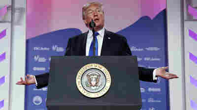 Trump To Values Voters: In America 'We Don't Worship Government, We Worship God'