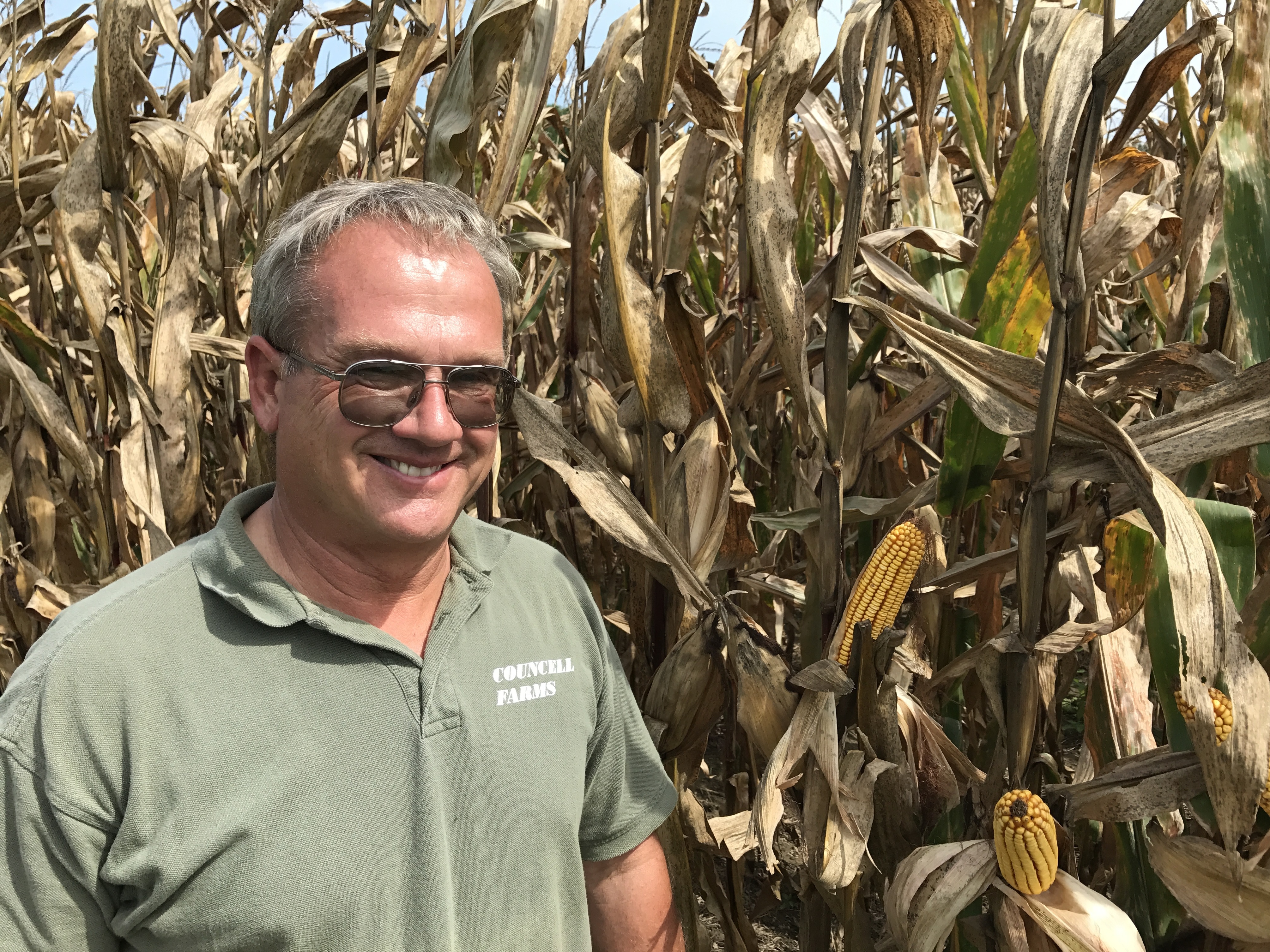 Chip Councell's ancestors began farming on Maryland's Eastern Shore in 1690. He says that in today's world, U.S. farmers have to look abroad for markets. (NPR)