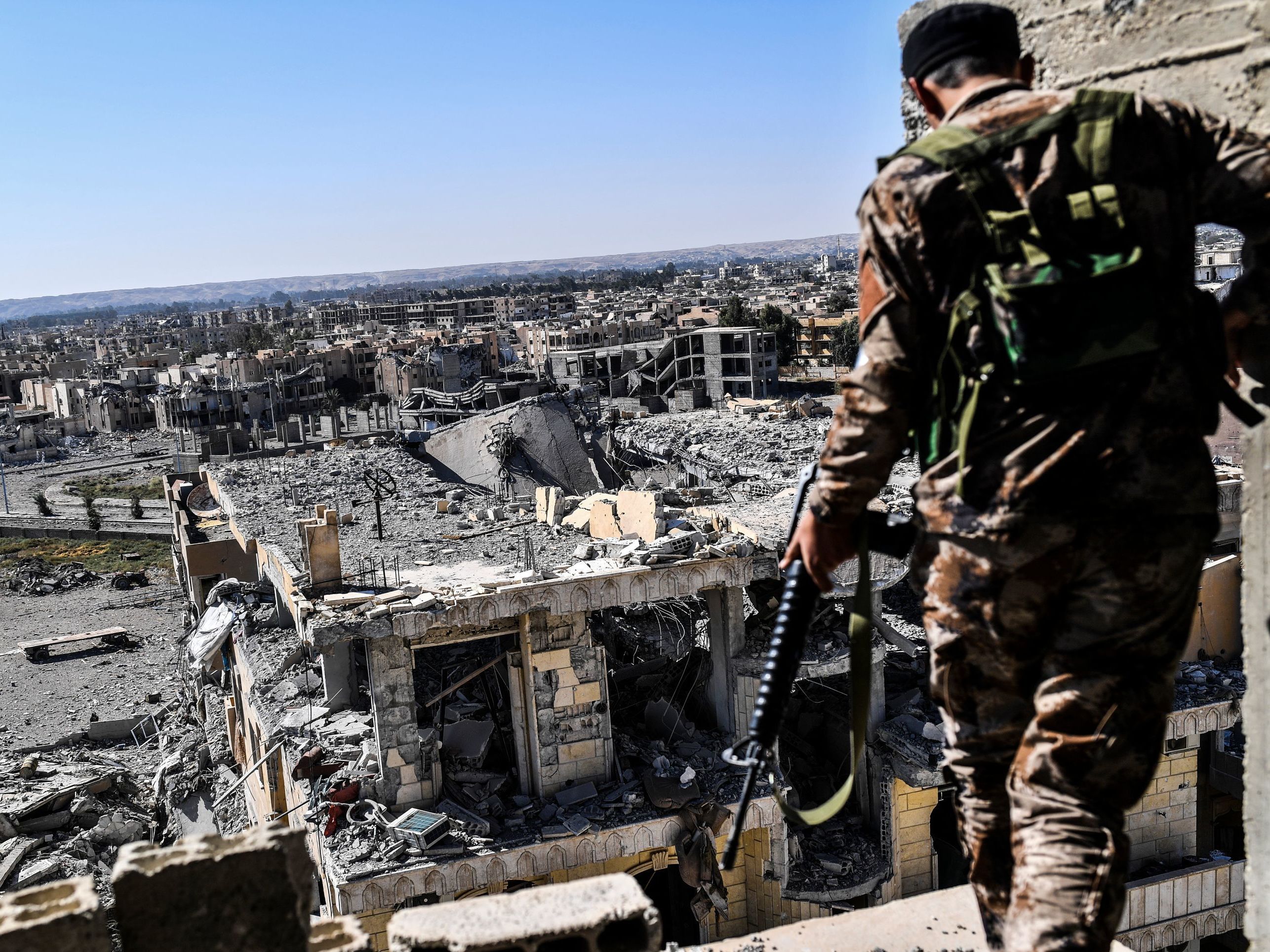 ISIS Makes Last Stand At A Stadium In Raqqa, Its Doomed 'Capital'