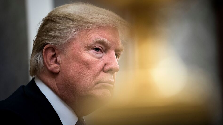 President Trump has an opportunity to refocus on the military with a Medal of Honor ceremony and to congressional priorities as he heads to Capitol Hill Tuesday. (Brendan Smialowski/AFP/Getty Images)