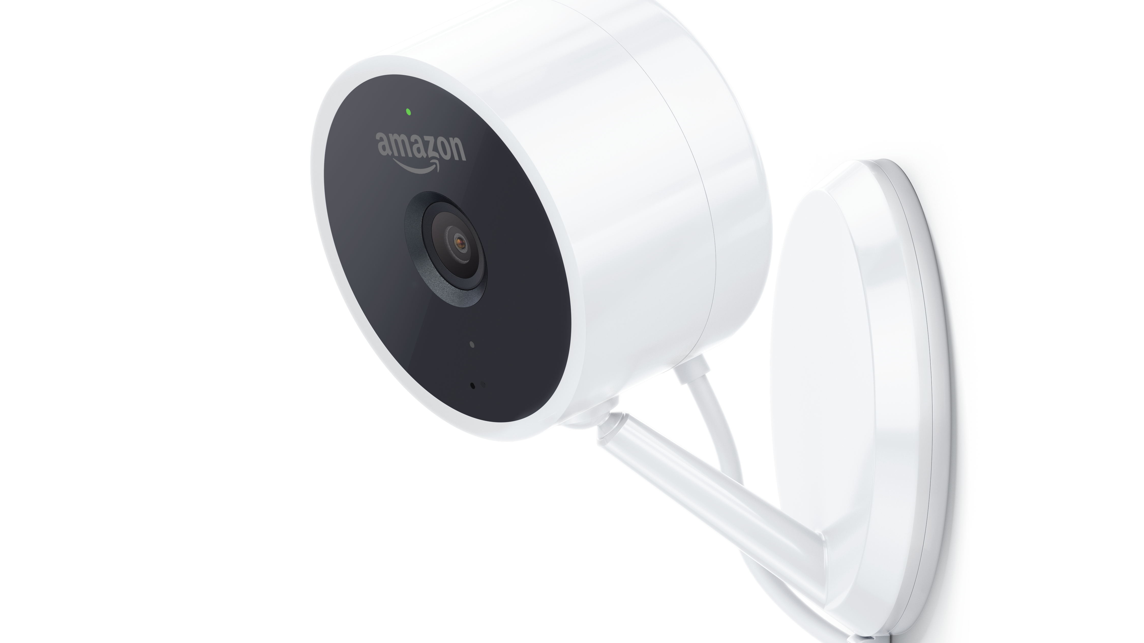 Amazon's new Cloud Cam security camera costs about $140. In some cities, users who buy the camera and a compatible smart lock can give Amazon delivery drivers access to their front doors. (Amazon)