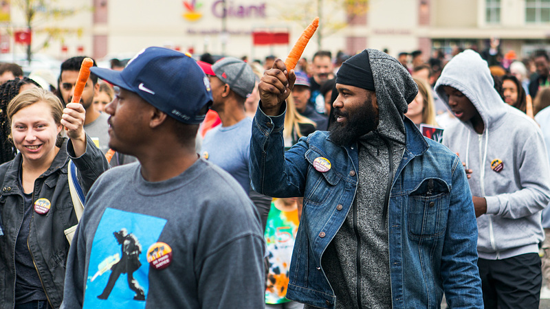 Food Access Advocates Walk The Long Walk To The Nearest Grocery Store The Salt NPR