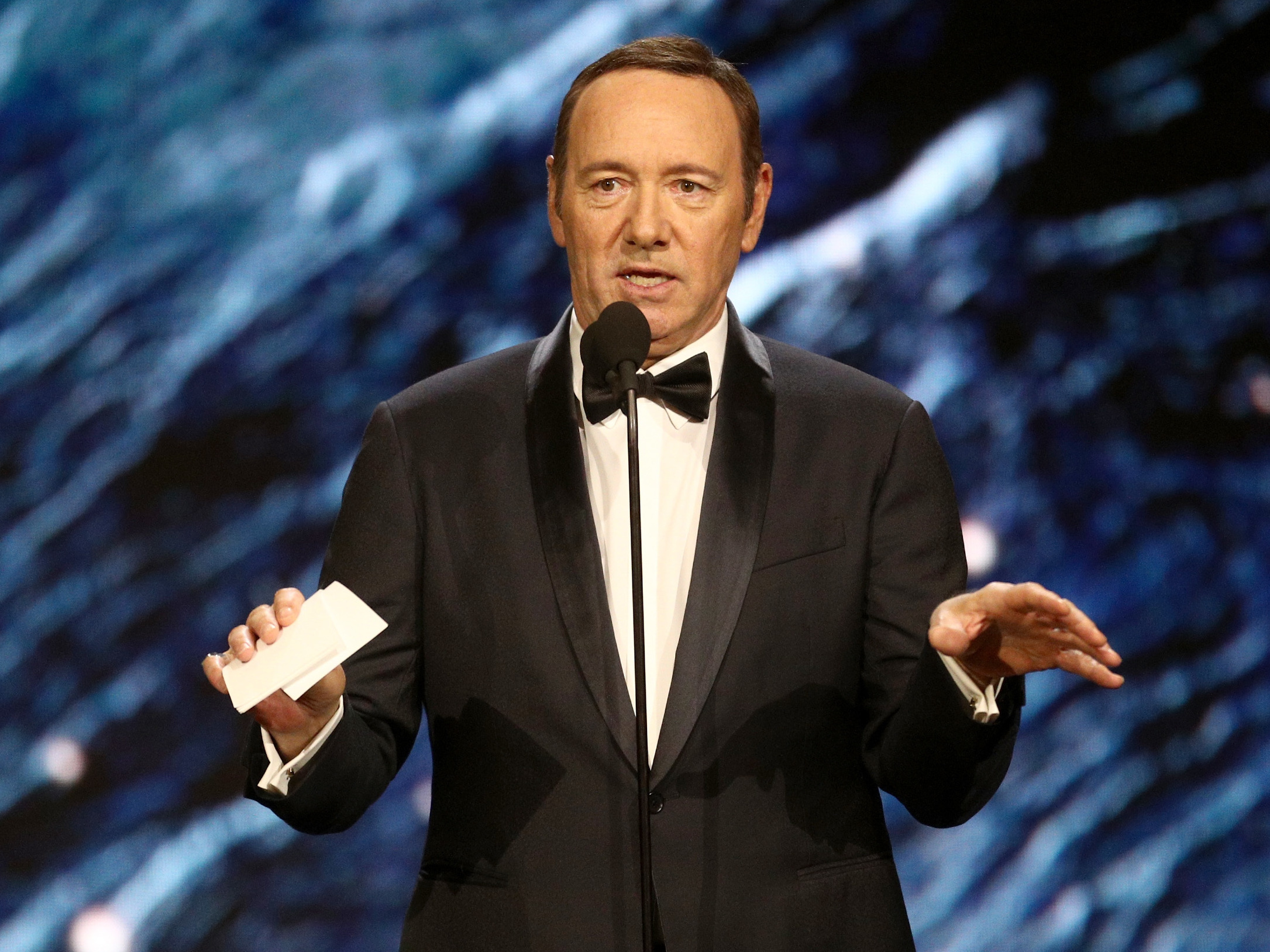 Netflix also says it will not complete post-production work on the film Gore, which Kevin Spacey produced and starred in.