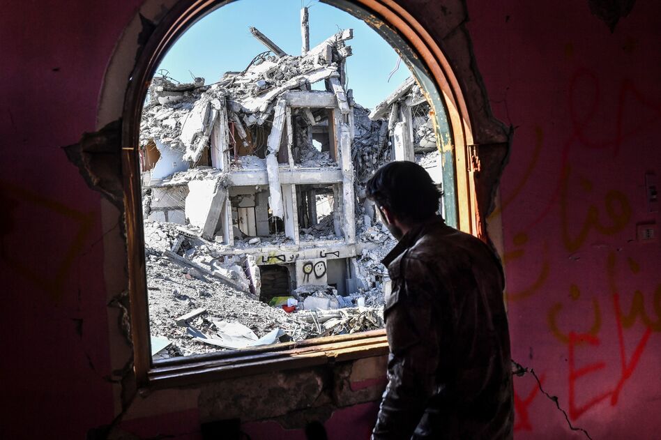 American-backed forces took control of the Islamic State's de facto capital of Raqqa, Syria, last month, dealing a major blow to the extremist organization. (Bulent Kilic/AFP/Getty Images)