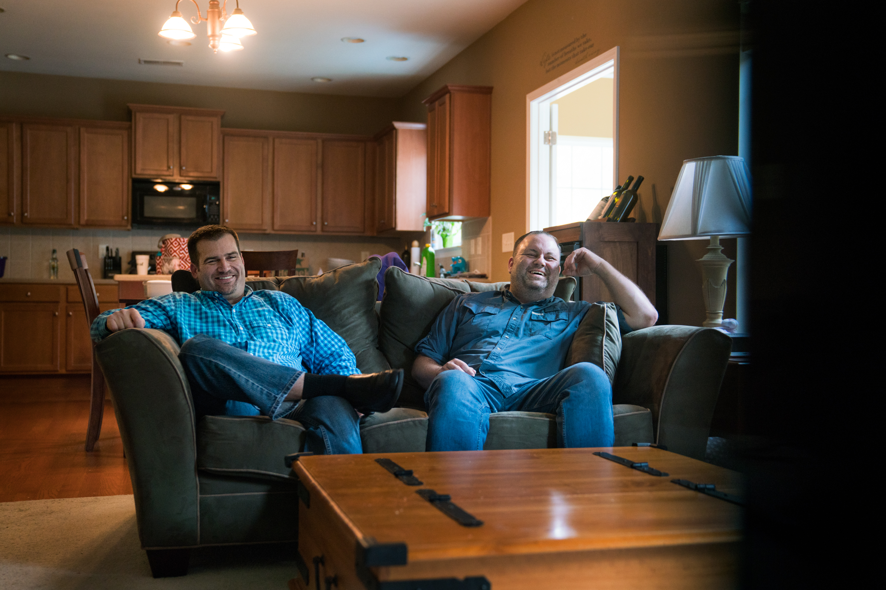When Wrestling Is 'Physical Theater,' Fans See Art In The Ring 2 Rohr (left) and Melton watch wrestling videos from the 1980s, when some of their favorite wrestling characters, Dusty Rhodes and Ric Flair, were in a legendary feud.