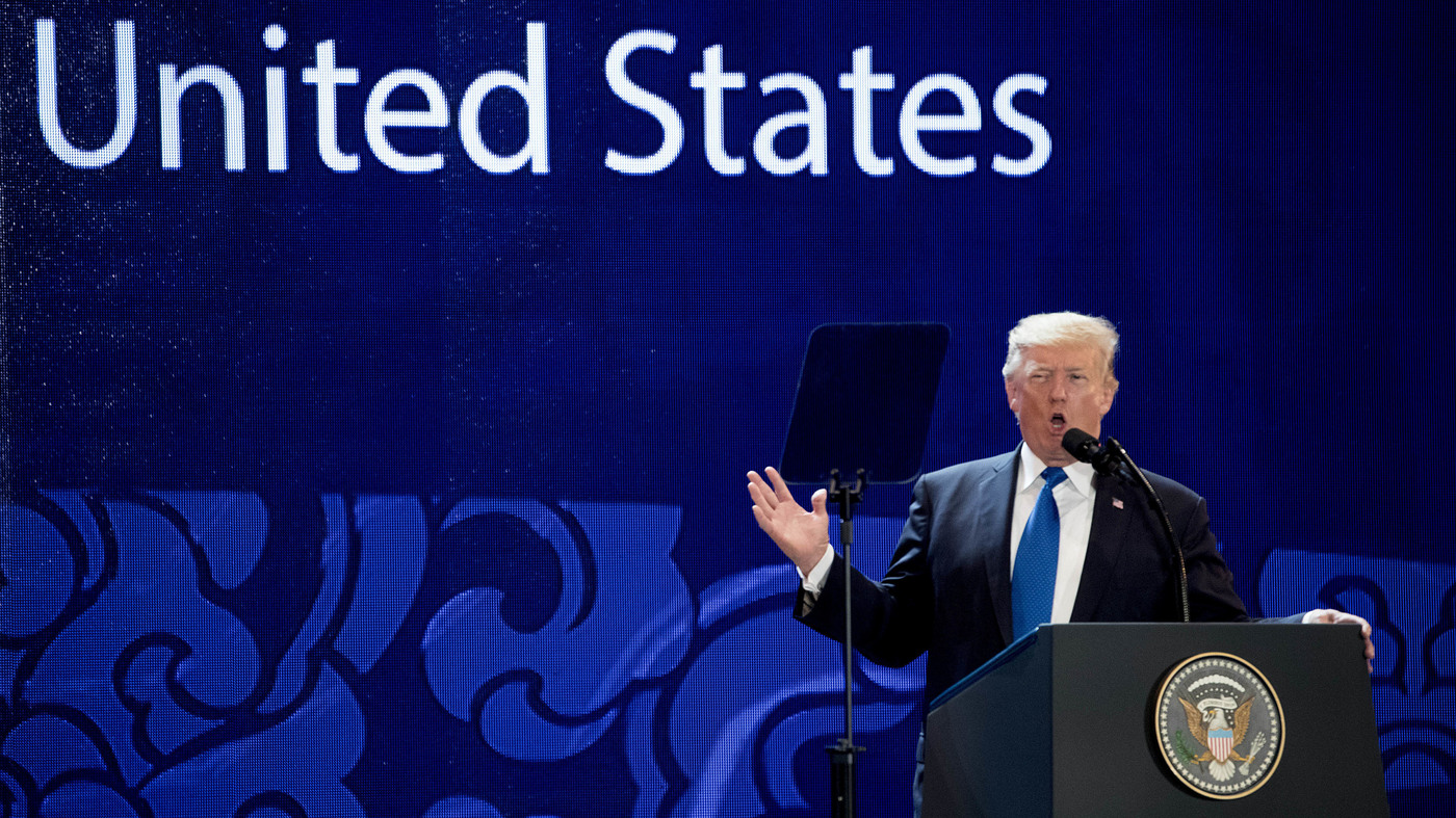 Trump Talks Tough On Trade At Summit In Vietnam
