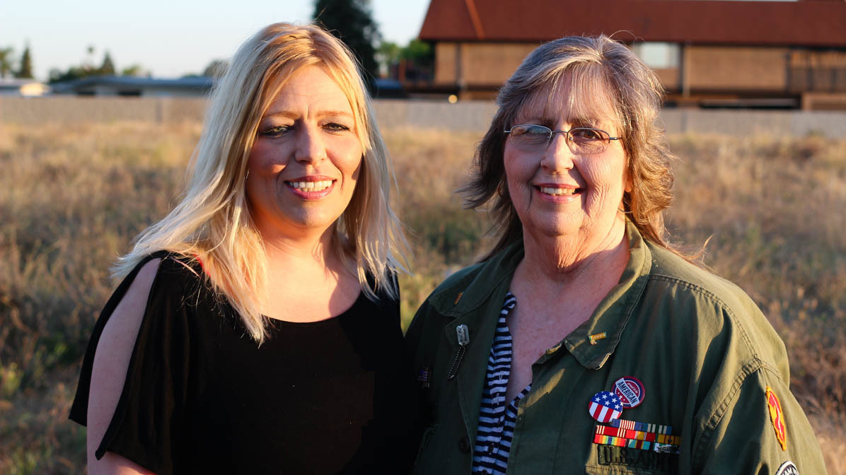 Kristin Glasgow and her mother Karen Offutt visited StoryCorps in Clovis, Calif. (Courtesy of StoryCorps)