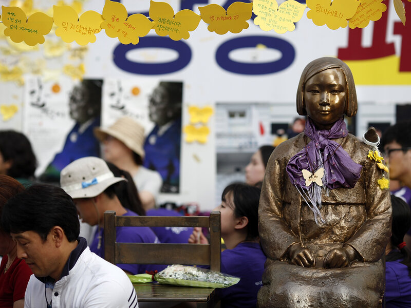 Comfort Woman Memorial Statues A Thorn In Japan S Side Now Sit