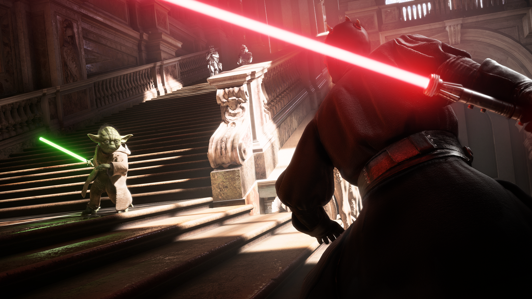 Star Wars Battlefront II, a new game from Electronic Arts set in the Star Wars universe, is scheduled to be released on Friday. (EA DICE)