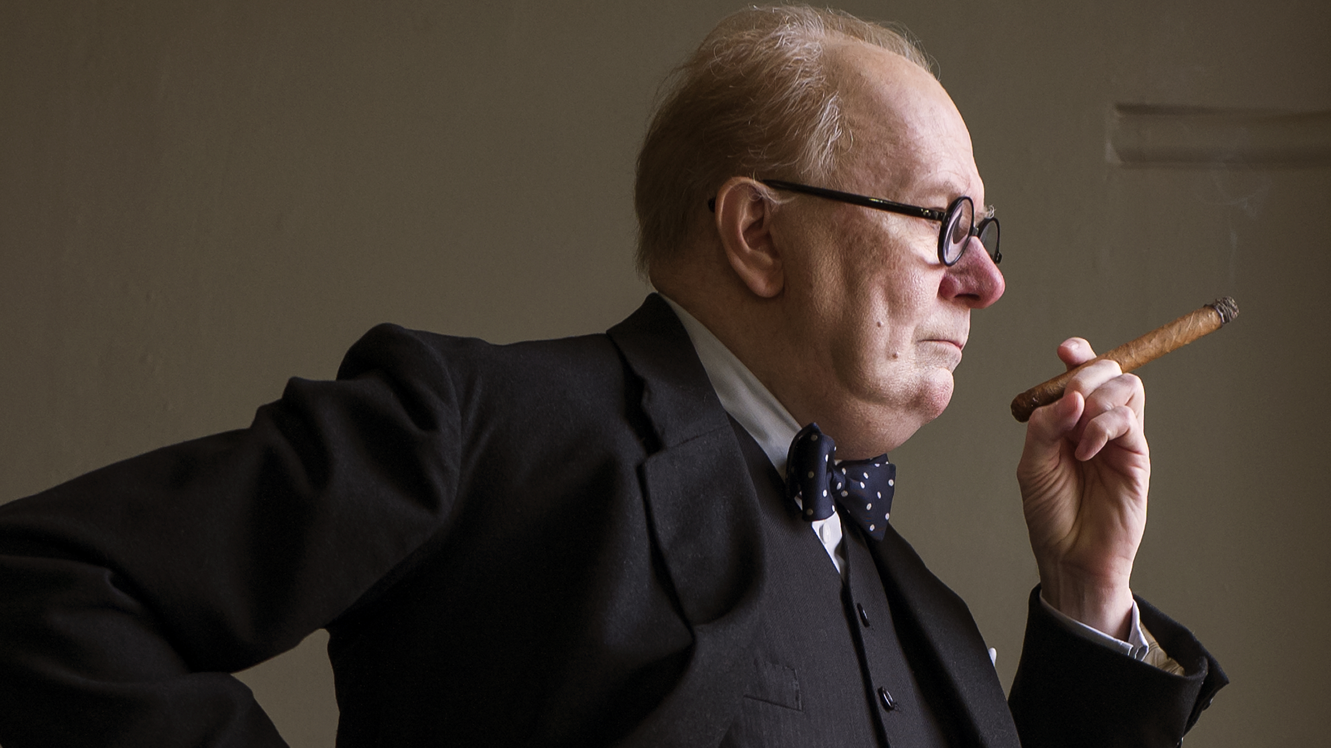 Gary Oldman stars as Winston Churchill in <em>Darkest Hour</em>. (Focus Features)