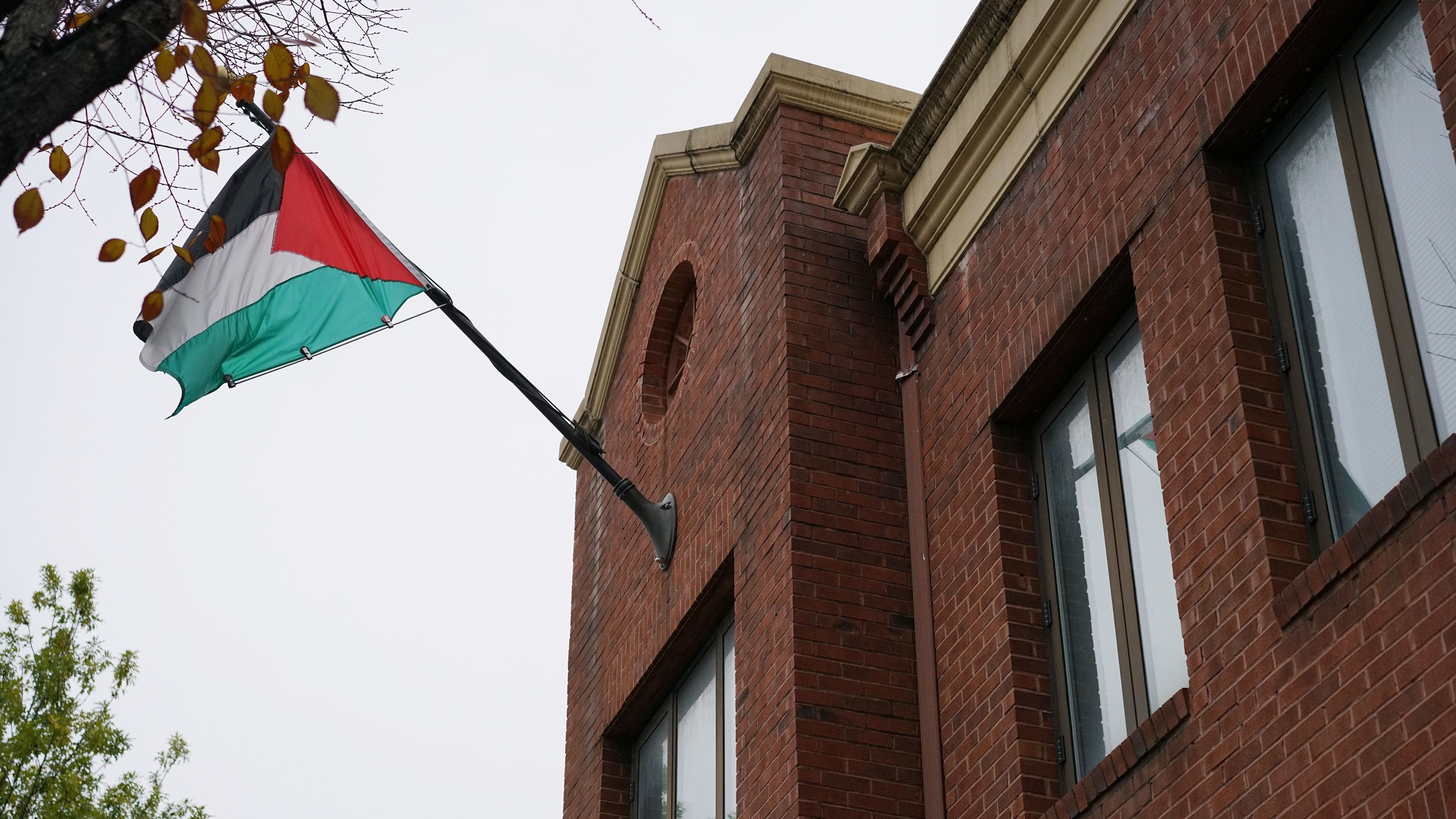 The State Department says the office of the Palestine Liberation Organization in Washington, D.C., must close under a little-known provision in U.S. law that forbids it from requesting Israelis be prosecuted for crimes against Palestinians. (AFP/Getty Images)