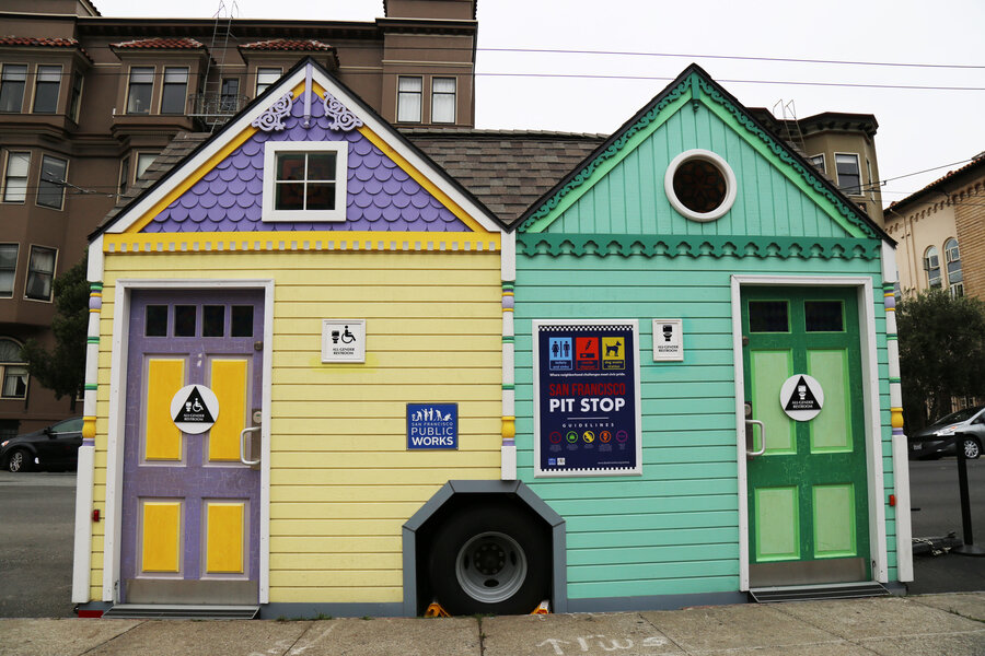 Just Look At These Fancy Port A Potties The Two Way Npr Just Look At These Fancy Port A Potties