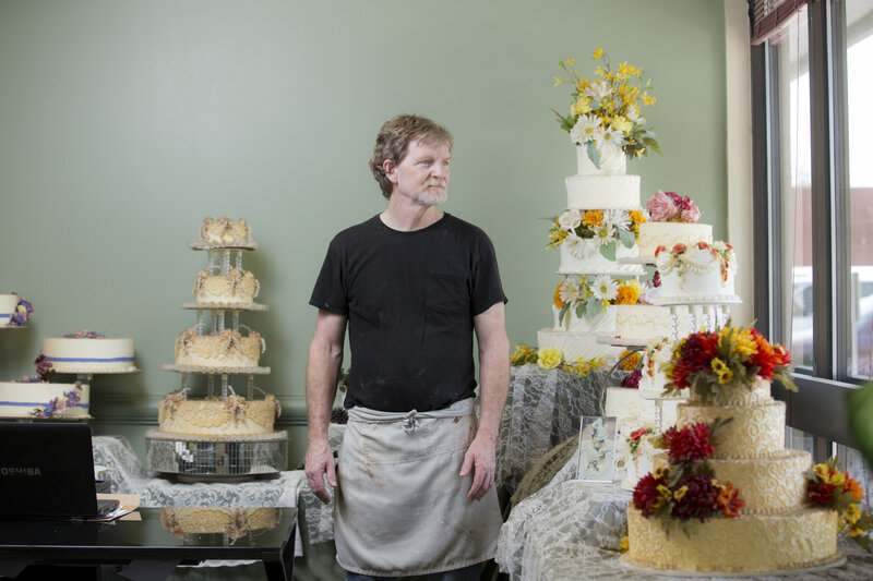 What did the gay couple want on their cake