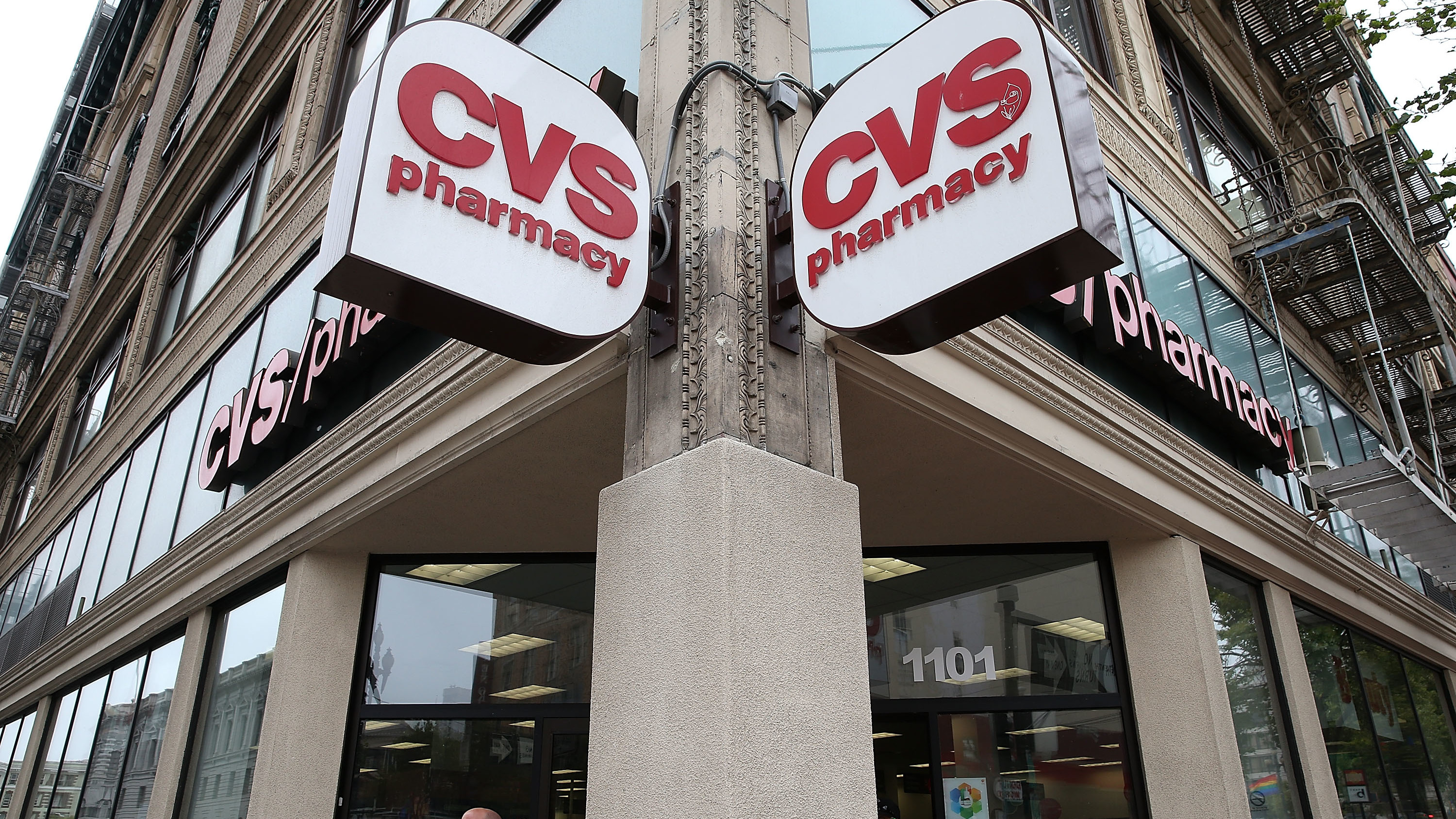 A CVS store is pictured in 2015 in San Francisco. CVS Health is reportedly preparing to purchase Aetna for $69 billion. (Getty Images)
