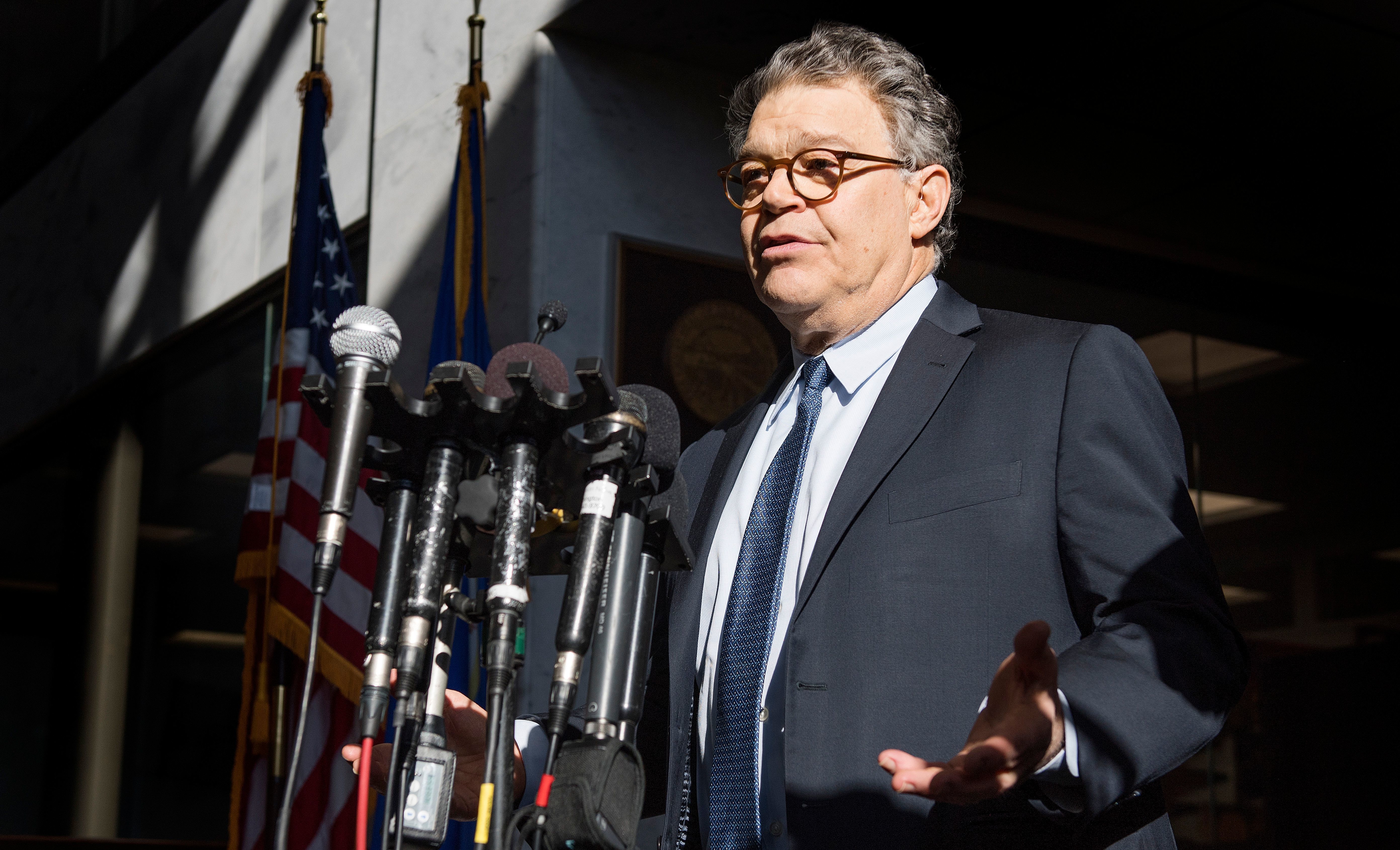 Multiple Democratic senators are calling for the resignation of Sen. Al Franken, D-Minn., who has been accused of sexual misconduct. (AFP/Getty Images)