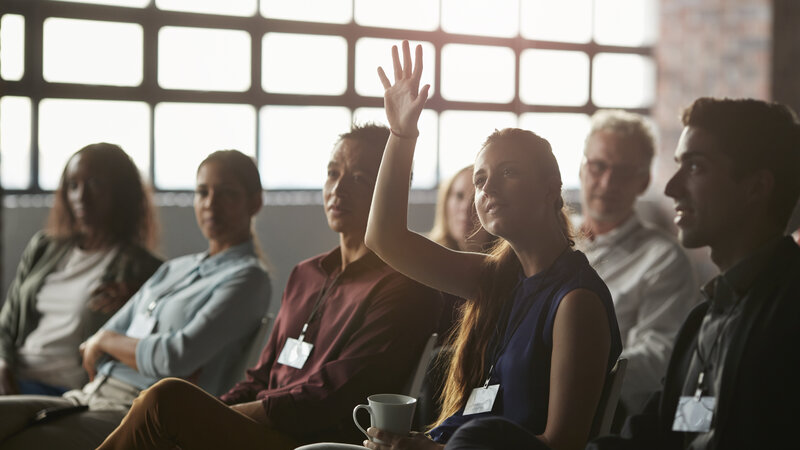 Image result for asking a question raised hand