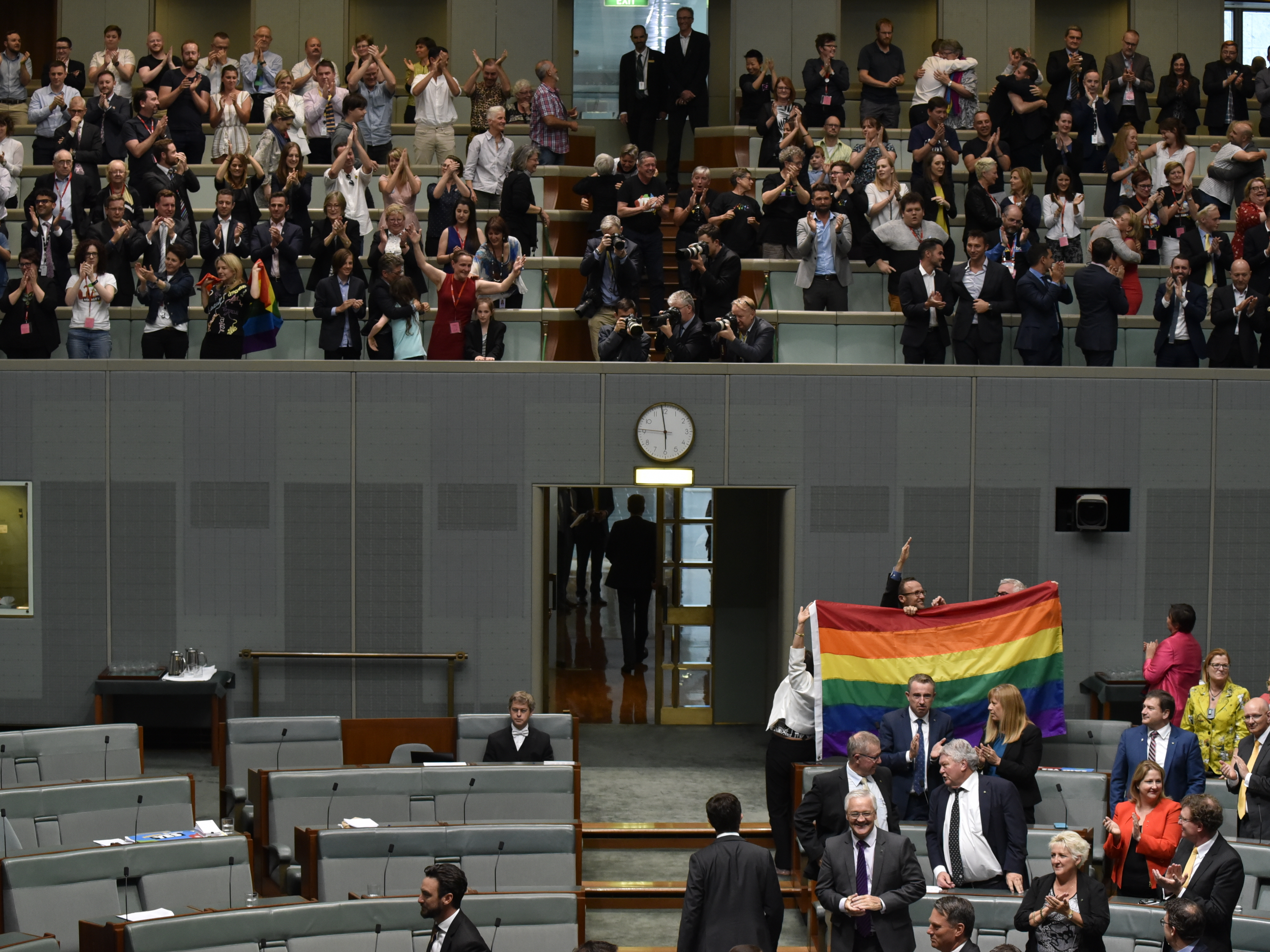 Australian Parliament Approves Same-Sex Marriage : The Two-Way : NPR