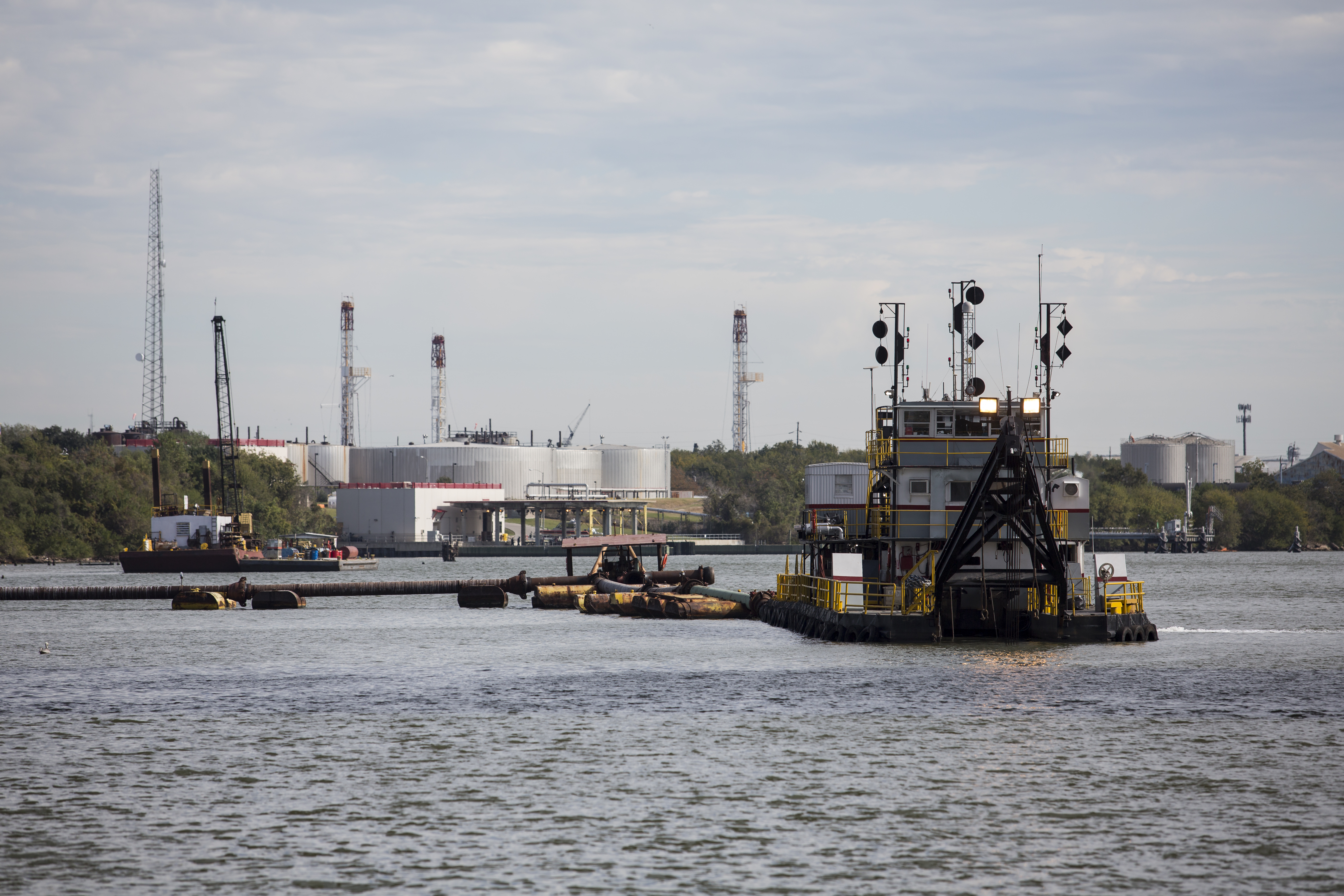 Houston Ship Channel And Galveston Bay Digging Out After Harvey Npr