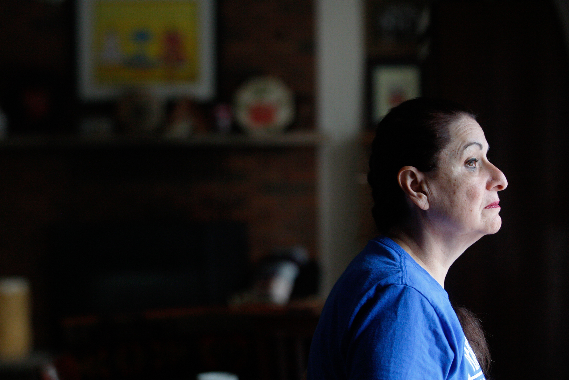 Anna Whiting Sorrell, a member of the Confederated Salish and Kootenai Tribes in northwest Montana, had hernia surgery a couple of years ago. The Indian Health Service picked up a part of the tab for the surgery but denied coverage for follow-up appointments. (Mike Albans for NPR)