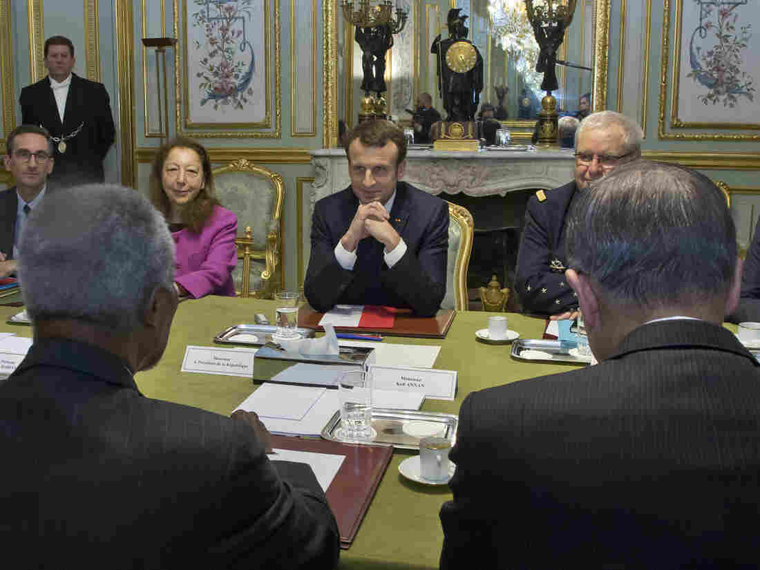 Macron seeks climate financing after U.S. withdrawal from Paris accord Macron seeks climate financing after U.S. withdrawal from Paris accord