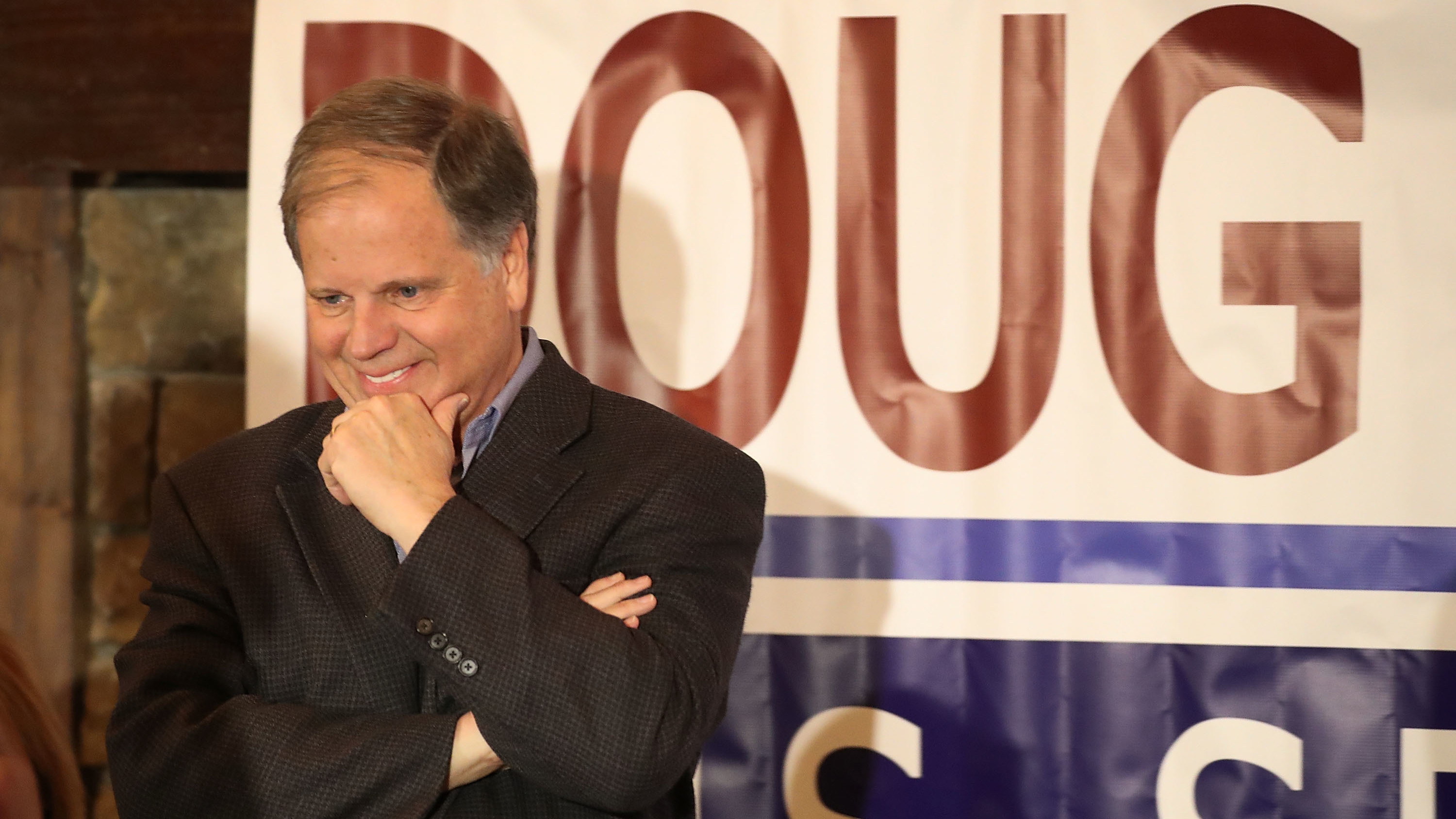 Turning out black voters is key for Democratic Senate candidate Doug Jones; African-Americans make up about 27 percent of Alabamians and about 23 percent of registered voters. (Joe Raedle/Getty Images)