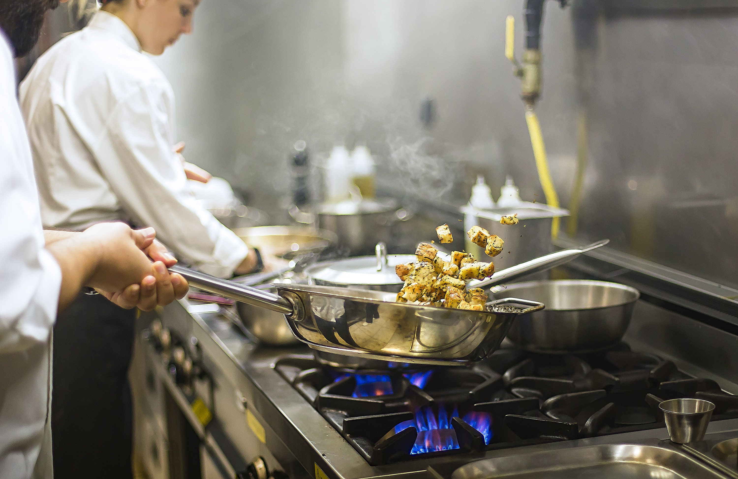 Many people who have worked in kitchens say the restaurant industry's problem goes far beyond high-flying personalities and celebrity chefs. Even when harassment is not sexual, abusive work environments flourish in the industry. (Getty Images/iStockphoto)