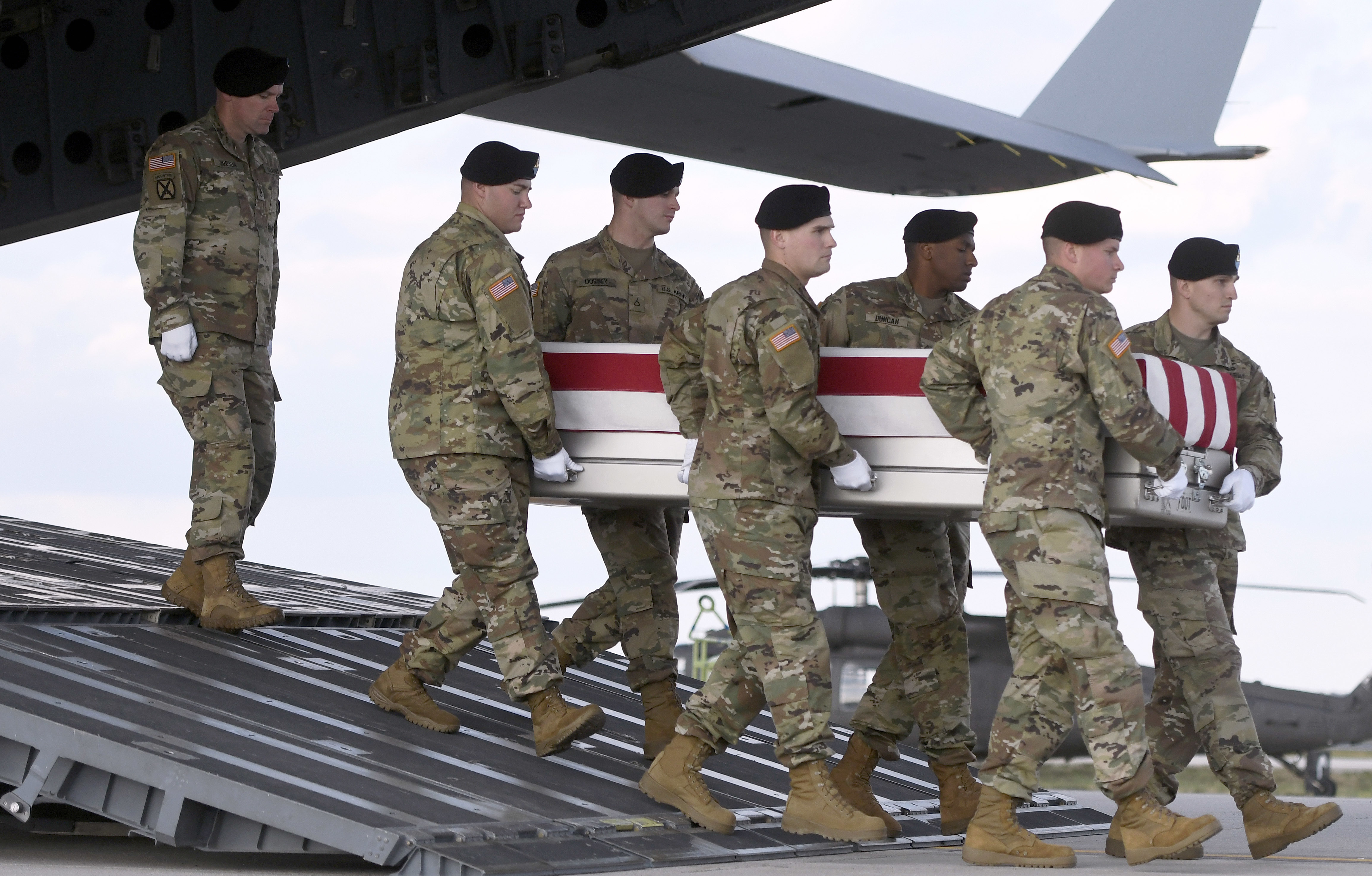 The Delicate And Draining Task Of Tending To America's Fallen Troops :  Parallels : NPR