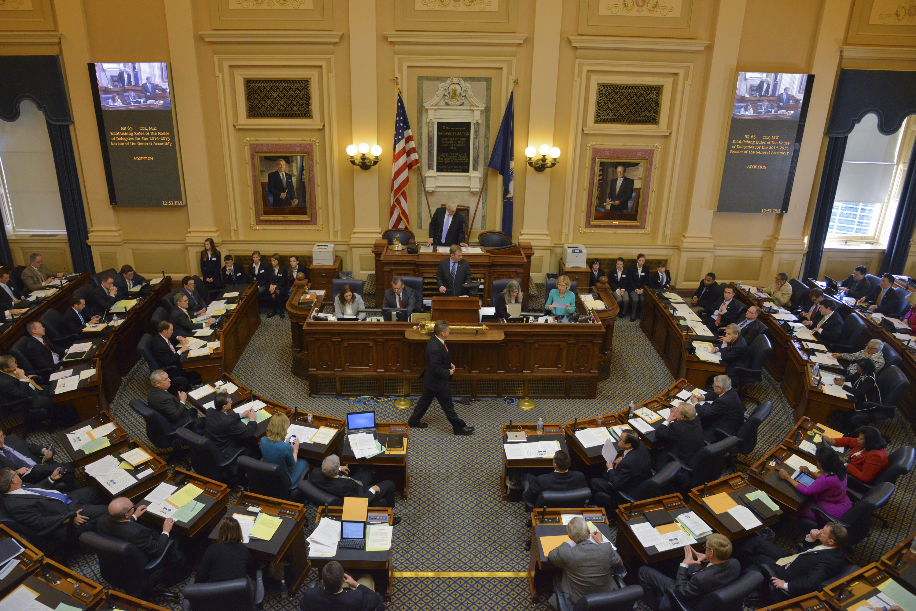 Control of the Virginia House of Delegates may come down to a game of chance, per state law. (The Washington Post/Getty Images)