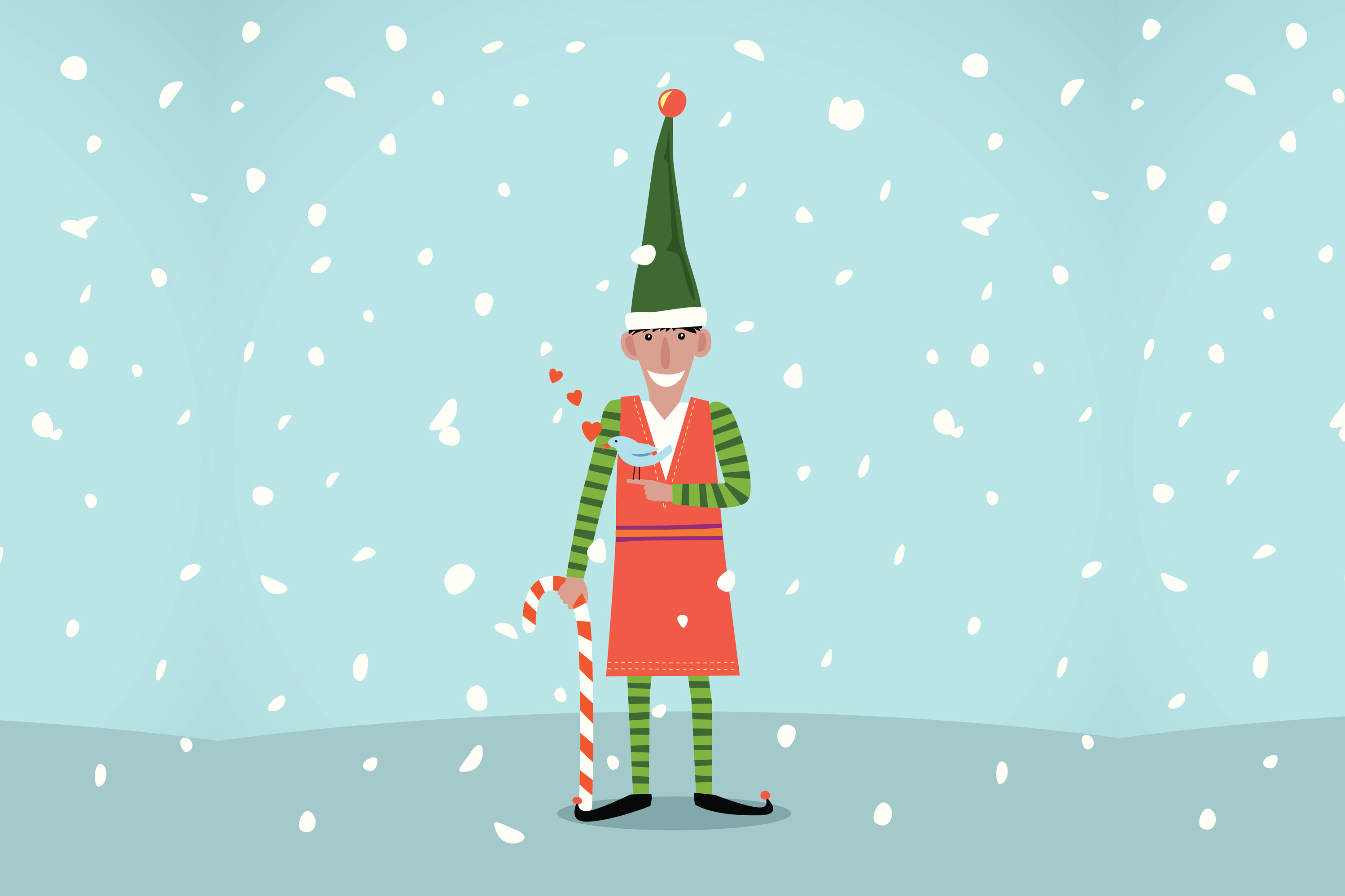 This year marks the 30th anniversary since David Sedaris' "Santaland Diaries" first aired on <em>Morning Edition</em>. (iStock/Getty Images)