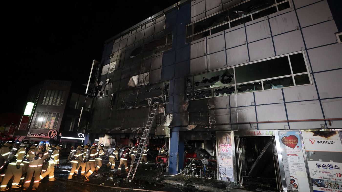 Fire In South Korean Commercial Building Kills At Least 29 The Two