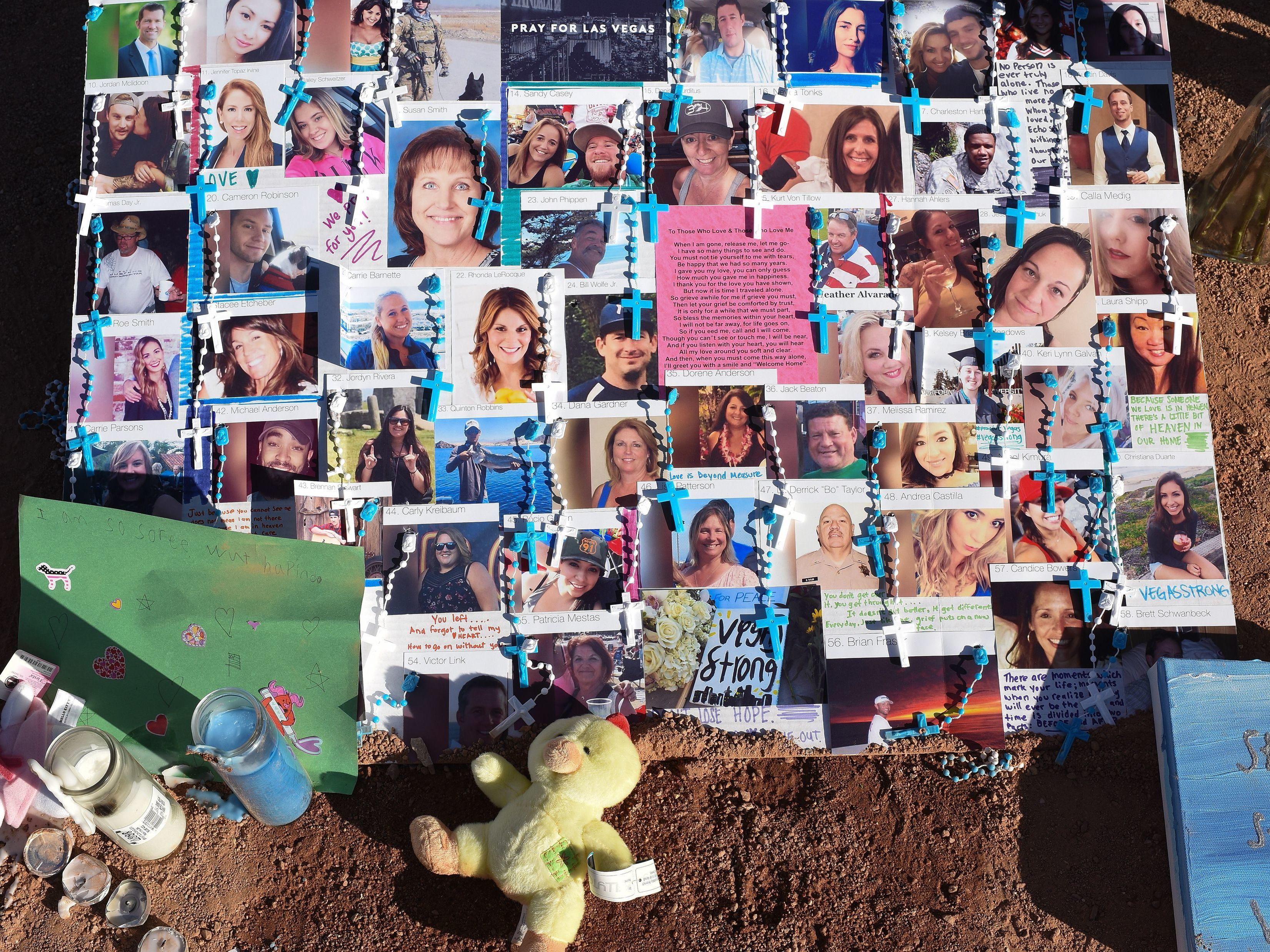 Coroner Releases Causes Of Death For All 58 Victims Of Las Vegas Shooting