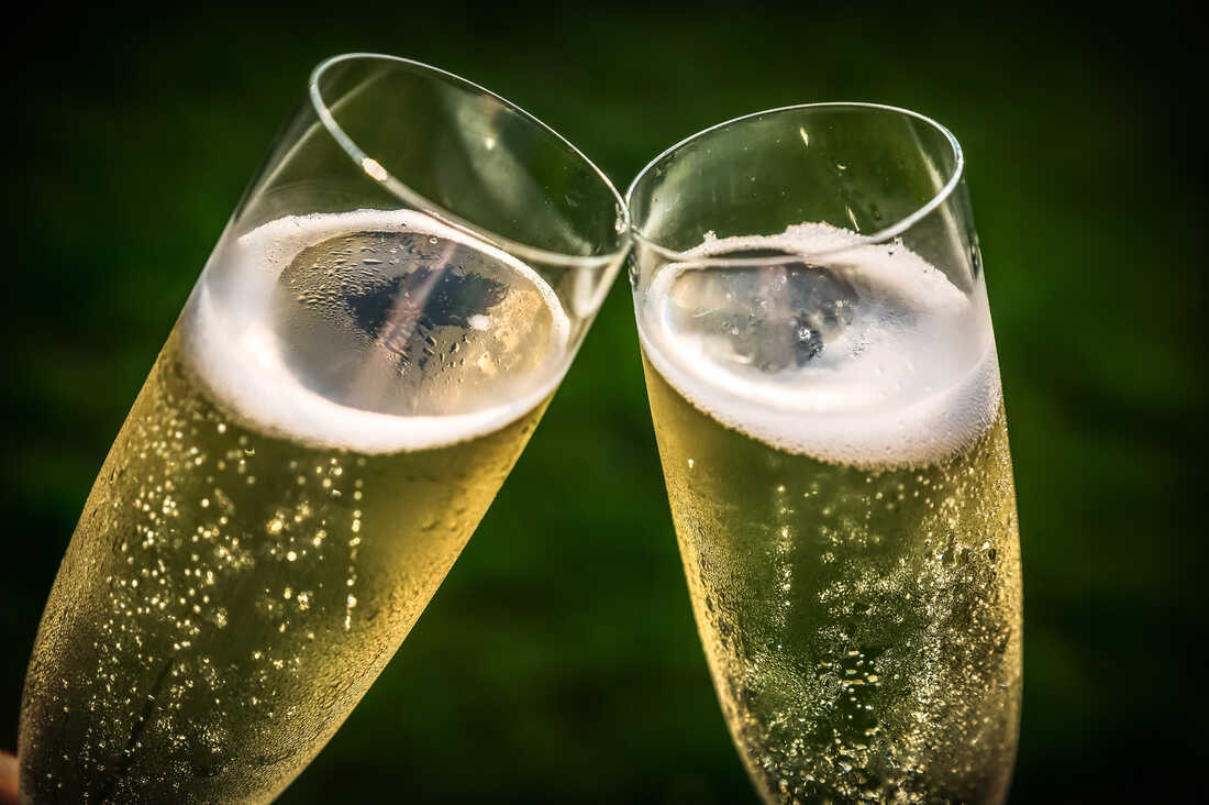 Listen To The Bubbles In Champagne To Determine Quality : The Salt : NPR