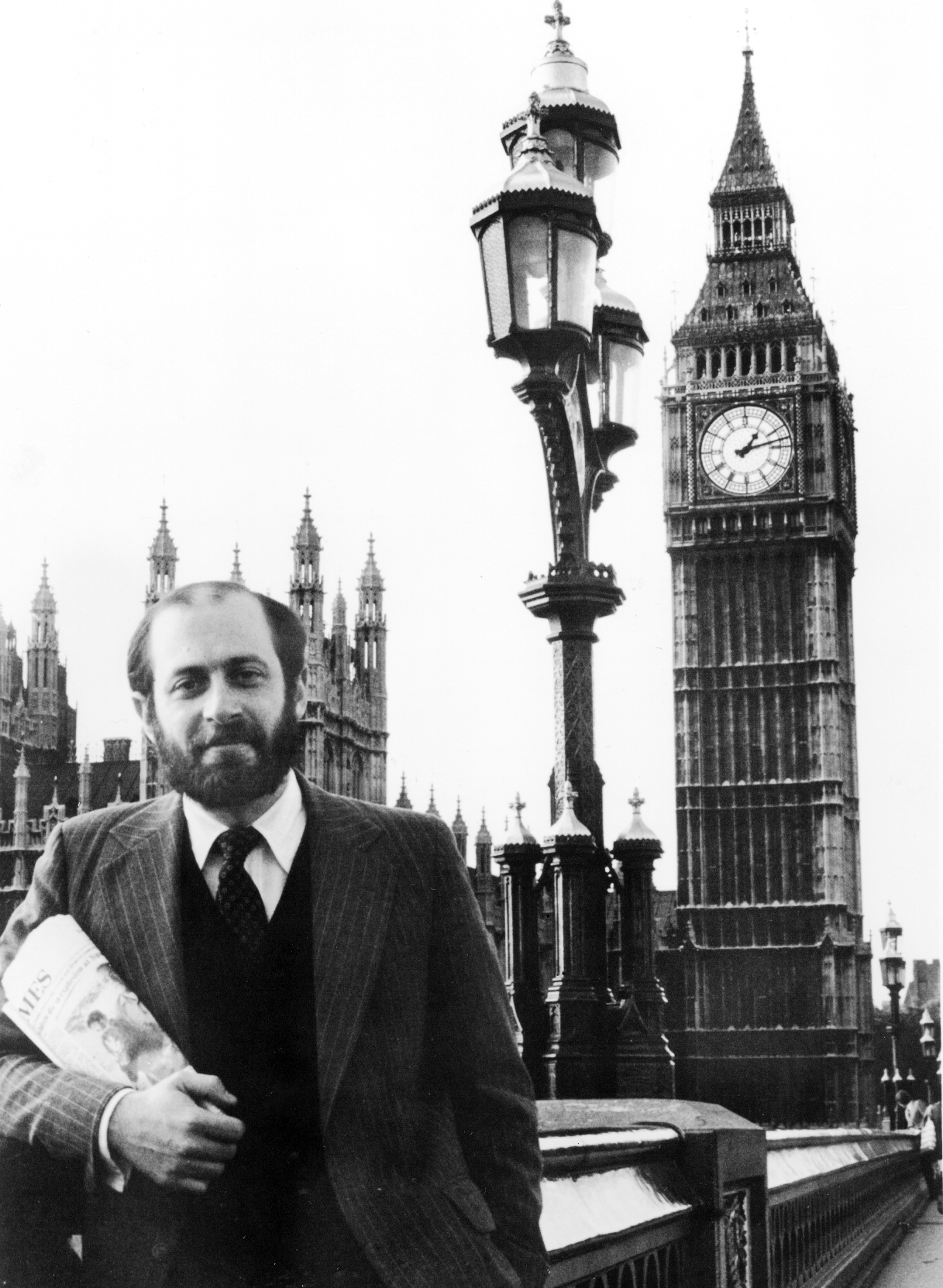 Robert Siegel opened NPR's first overseas bureau in London. He was posted there from 1979 to 1983. (NPR)