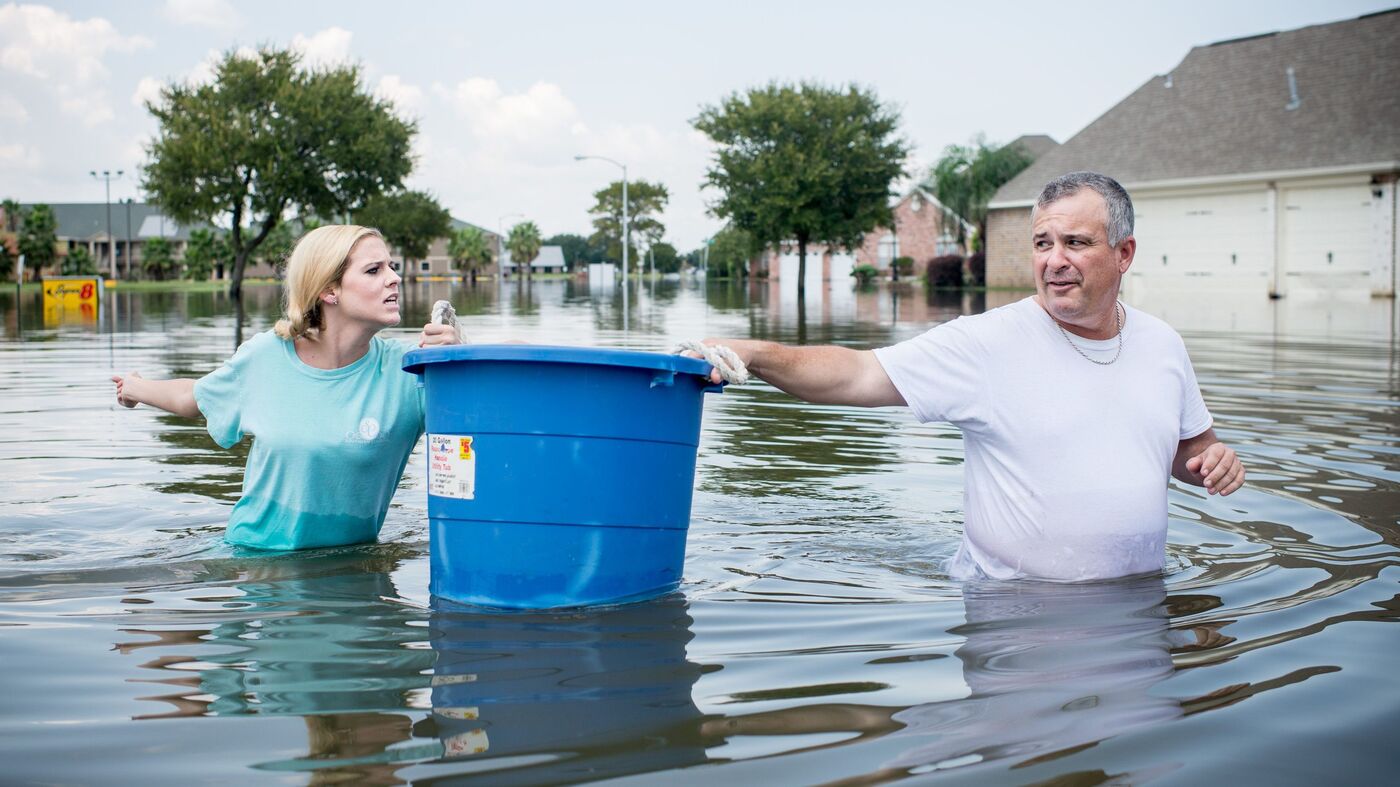 New Report Shows Weather Disasters In 2017 Cost More Than $300 Billion : The Two-Way : NPR