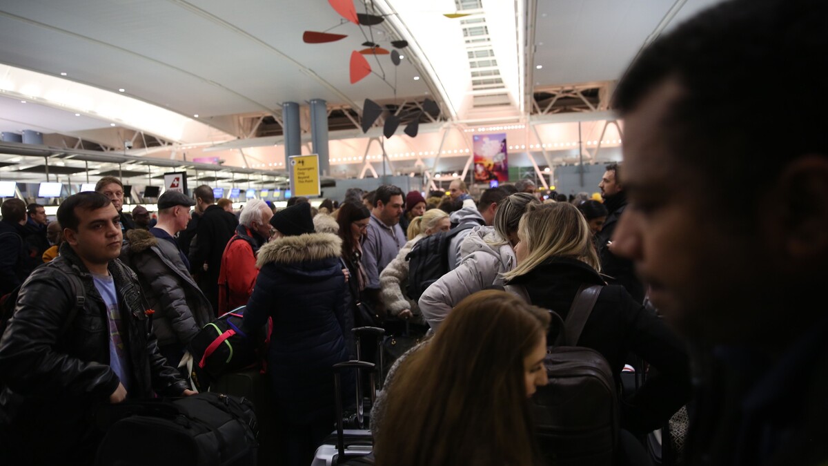 Burst Water Main At JFK Airport Floods International Terminal The Two