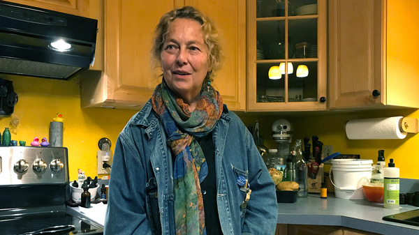MaryJane Sarvis, an artist in Shaftsbury, Vt., weaned herself from the opioid painkillers she was prescribed for chronic nerve pain. "I felt tired all the time and I was still in pain," she says. Marijuana works better for her, but costs $200 per month out-of-pocket.