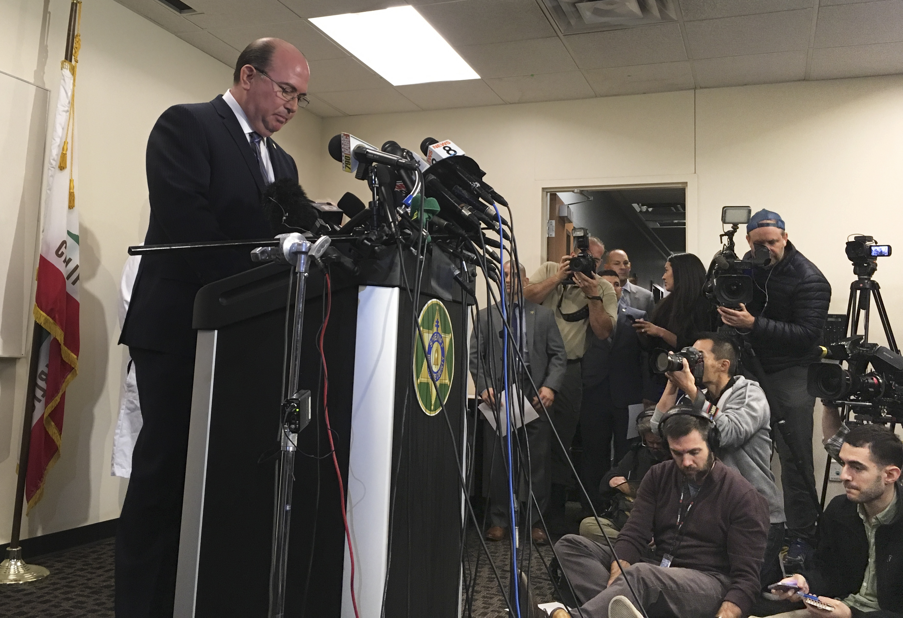 Couple arrested after children found 'shackled to their beds' in California home