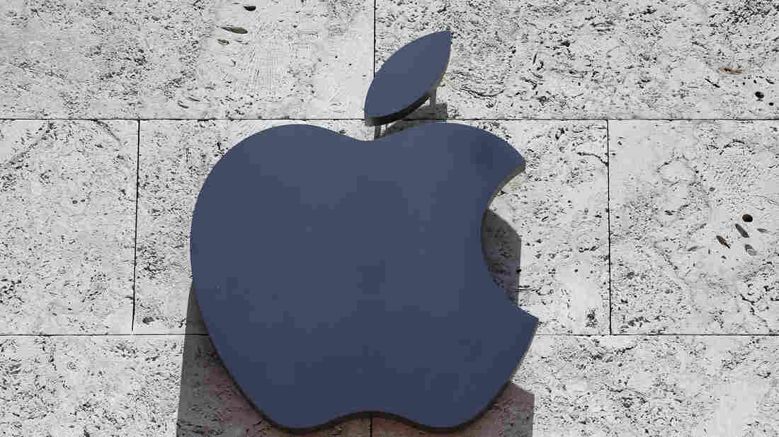 The Apple logo at a store in Miami Beach, Fla., in 2017.