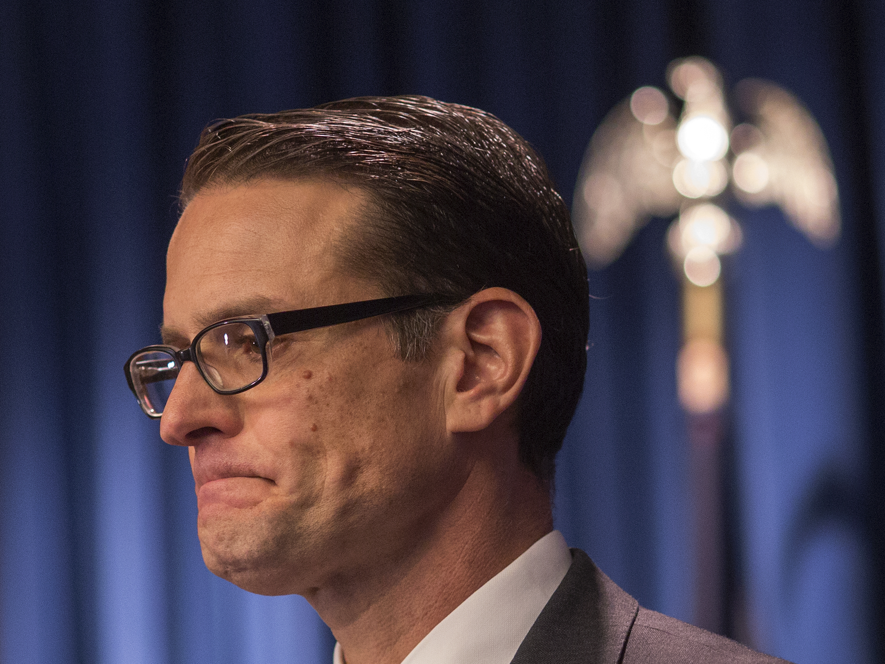 Riverside County District Attorney Mike Hestrin said Thursday that for at least eight years and in three homes, the children were forced to eat rarely, shower no more than once a year and, when punished, were often beaten, strangled or tied up "for weeks or even months at a time."