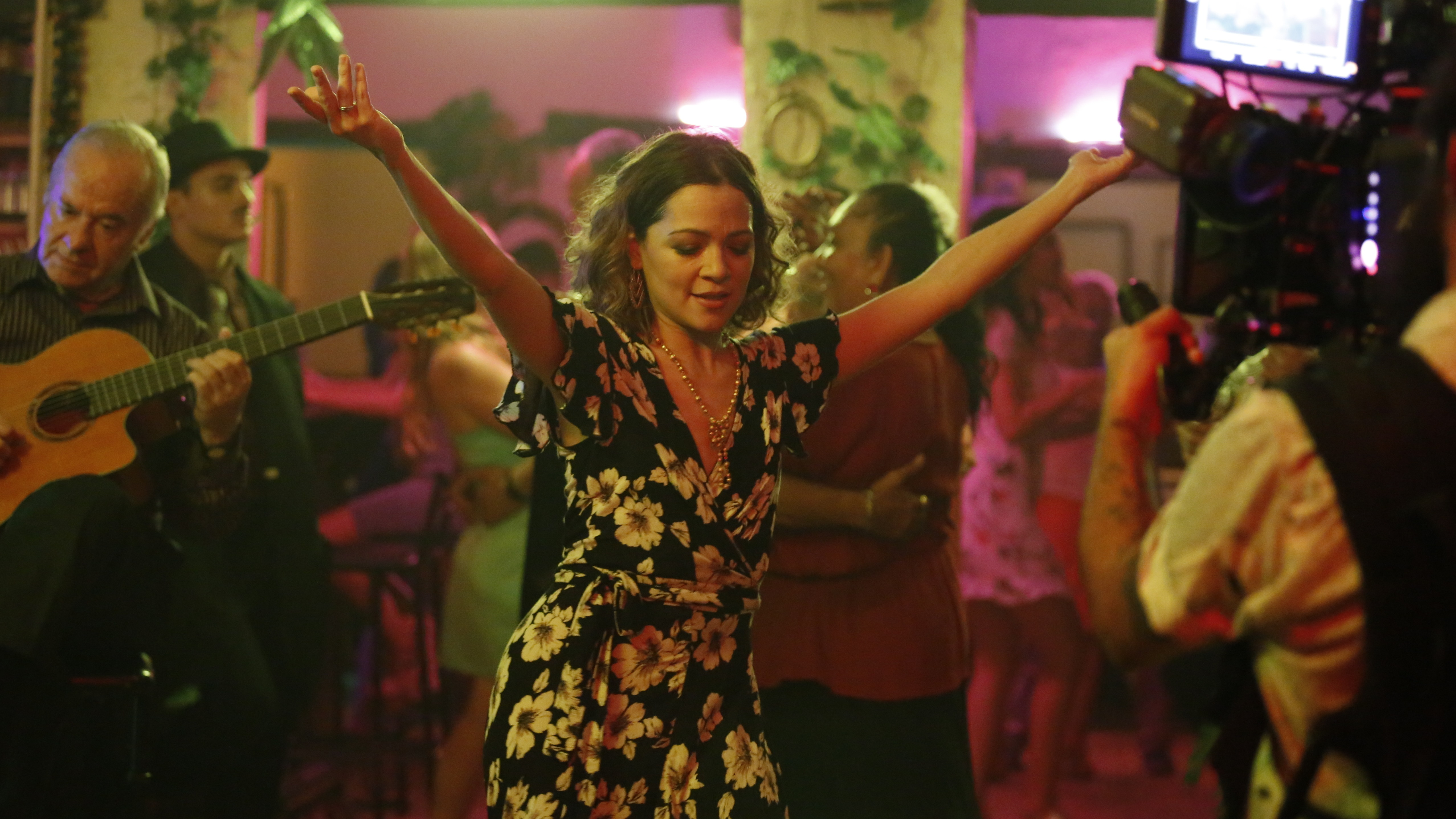 Natalia Lafourcade on the set of her latest video. (Courtesy of the Artist)