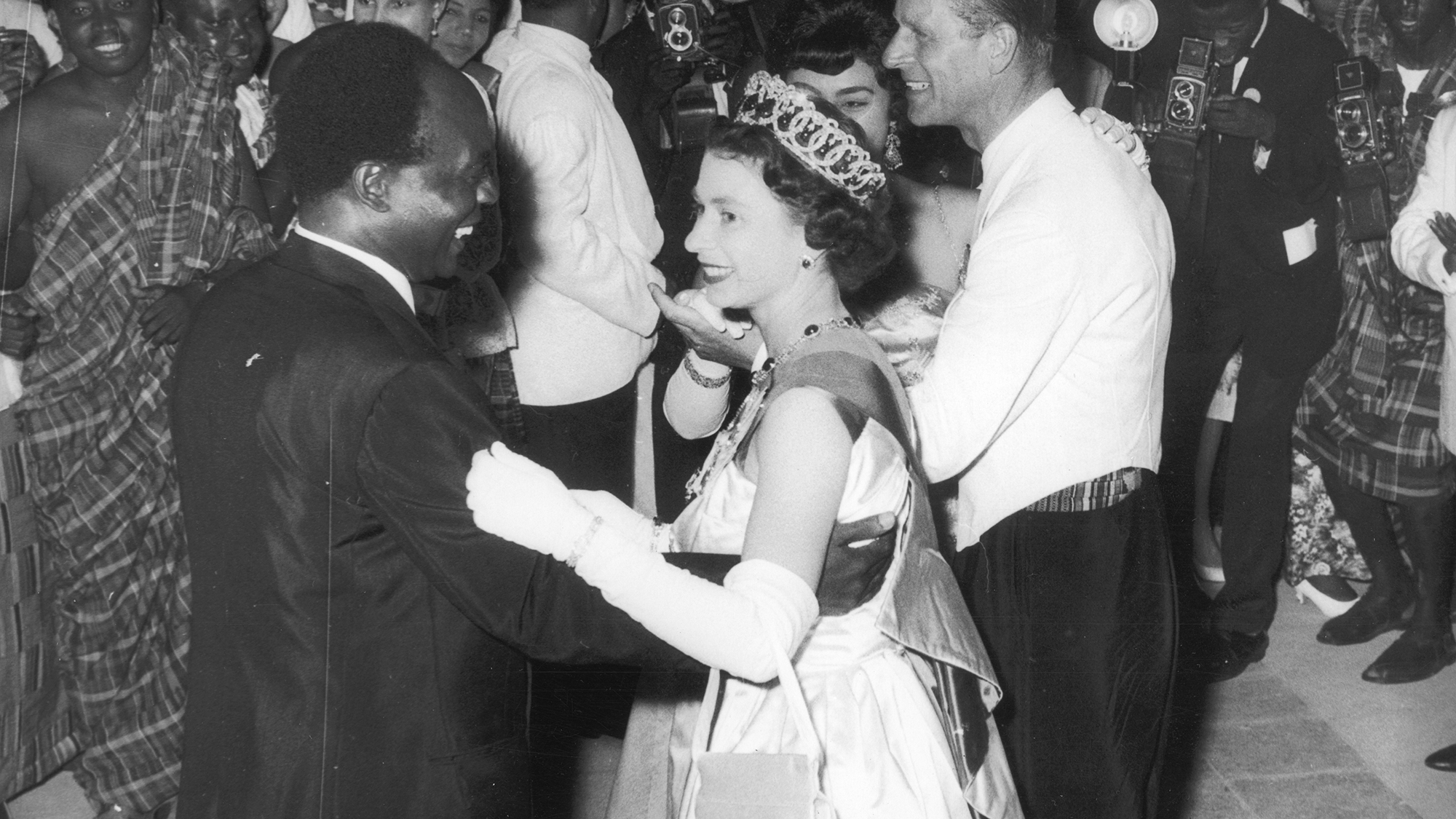 Vetting The Crown Did Queen Elizabeth Ii S Dance With Ghana S President Really Change History Goats And Soda Npr