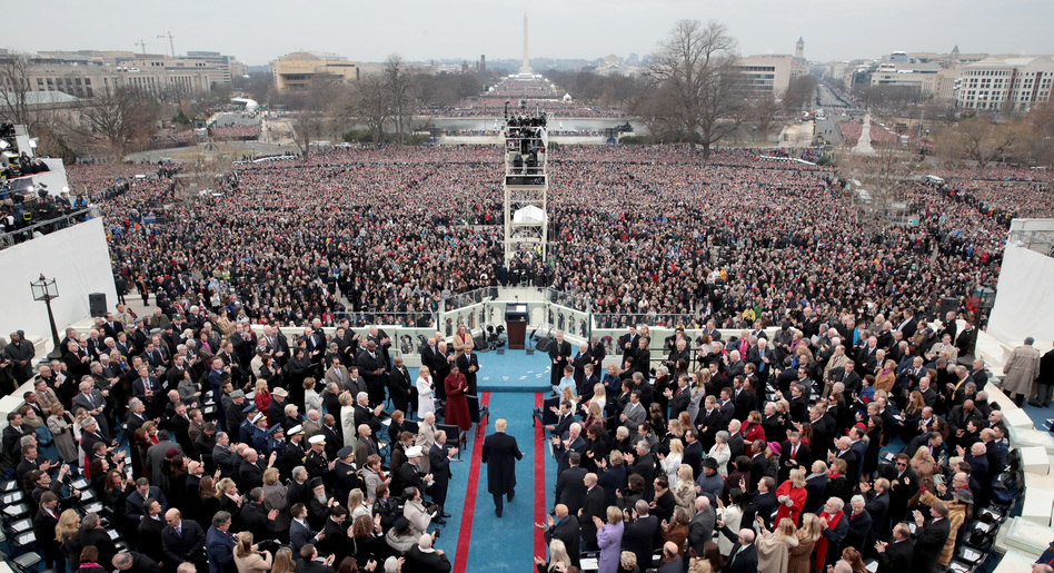 Saturday marks the first anniversary of President Trump's inauguration. (Scott Olson/Getty Images)
