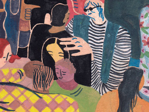 Gorgeous colors and fraught feelings spill over in 'The Lie'