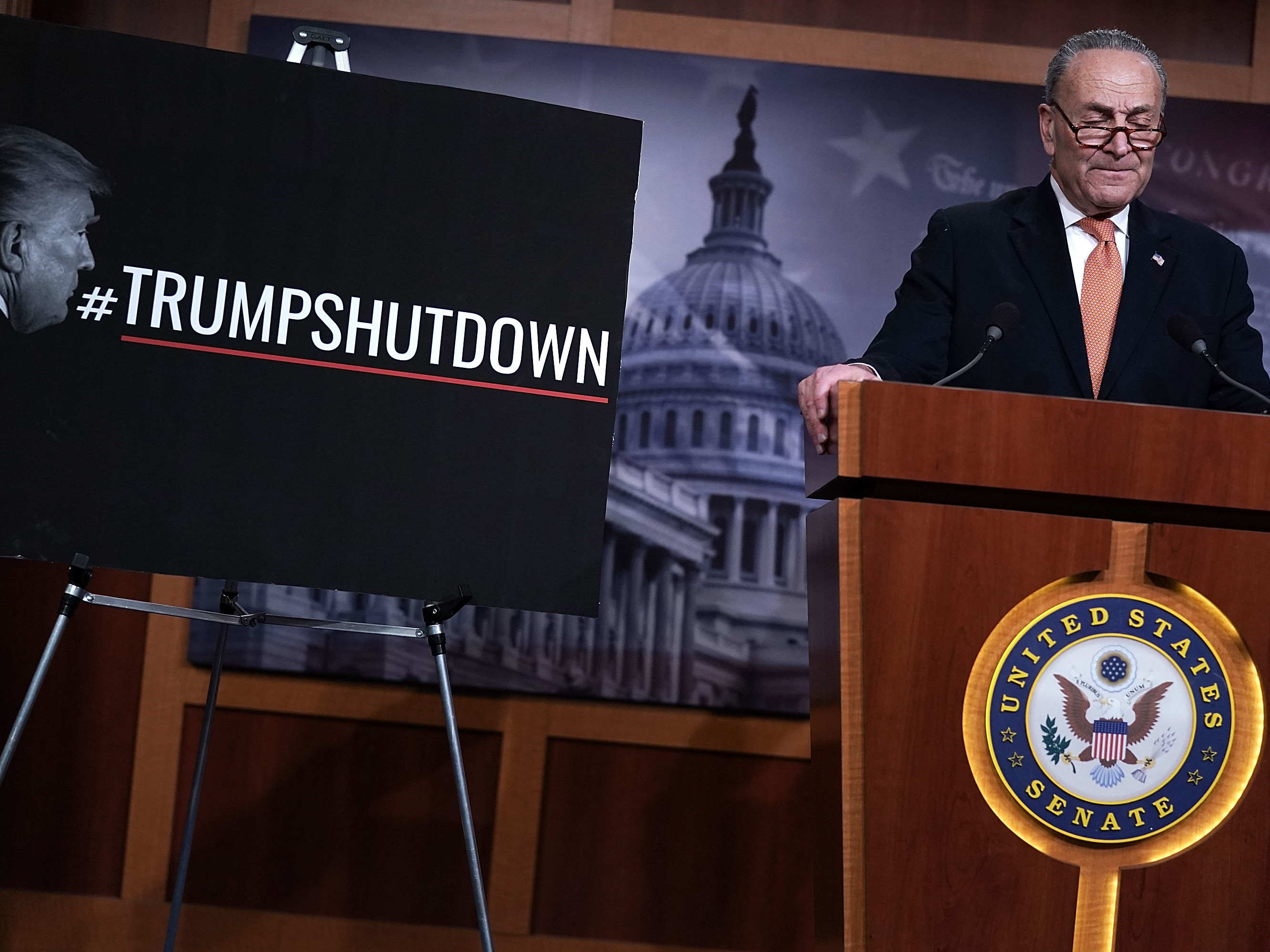 Schumer, White House Respond To Shutdown By Pointing Fingers - Capradio.org