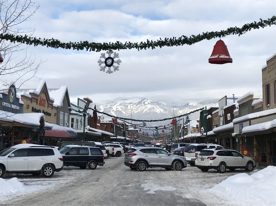 Members of the small Jewish community of Whitefish, Mont., a resort town 60 miles south of the Canadian border, believe a line was crossed between free speech rights and credible threats of violence. (Kirk Siegler/NPR)